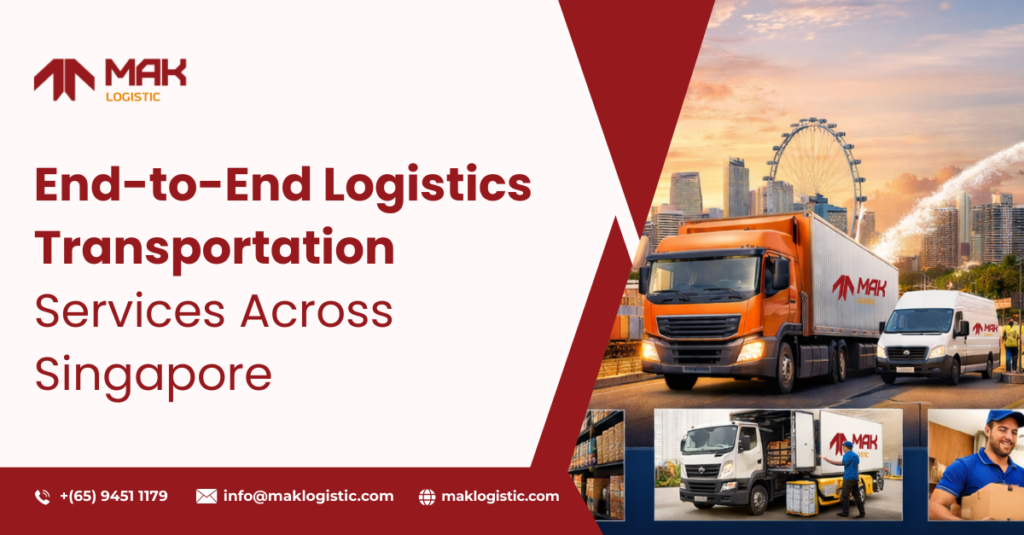 Logistics Transportation Services Across Singapore