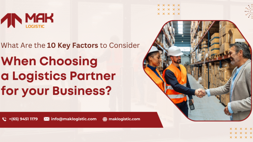 Choosing a Logistics Partner In Singapore