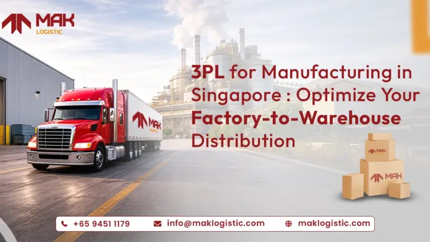 3pl for manufacturing in Singapore