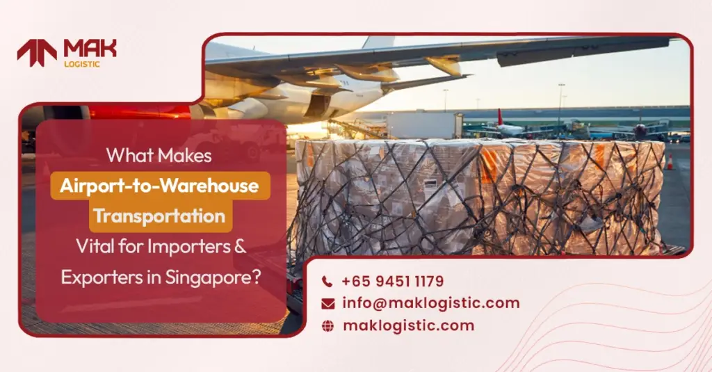 What makes airport to airport to warehouse transportation vital for importers & exporters in Singapore?