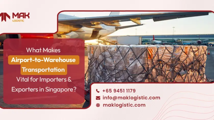 What makes airport to airport to warehouse transportation vital for importers & exporters in Singapore?