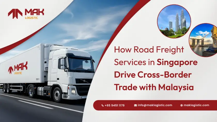 road freight service in Singapore drive cross border trade with Malaysia