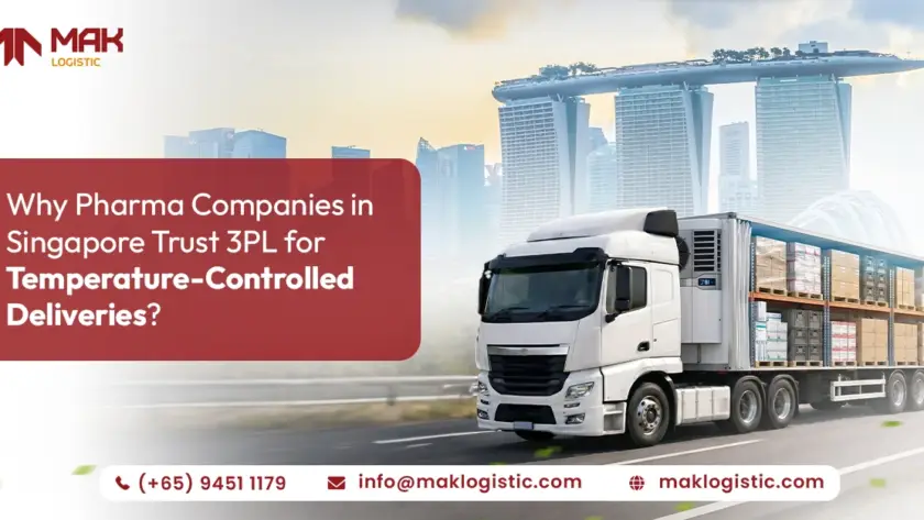why pharma companies in Singapore trust 3pl for temperature controlled deliveries?