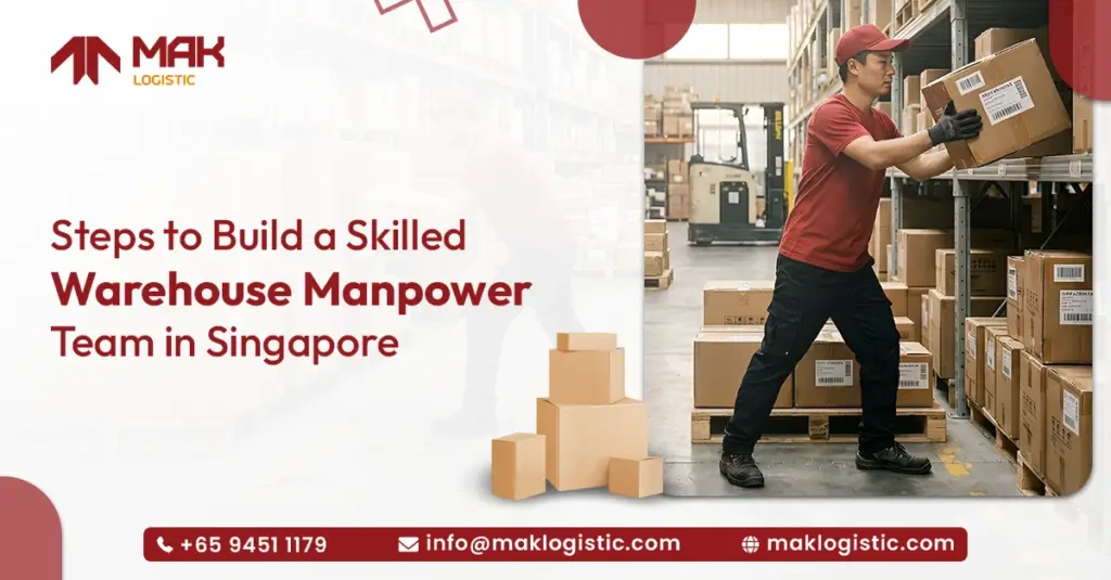 Skilled warehouse manpower team in Singapore