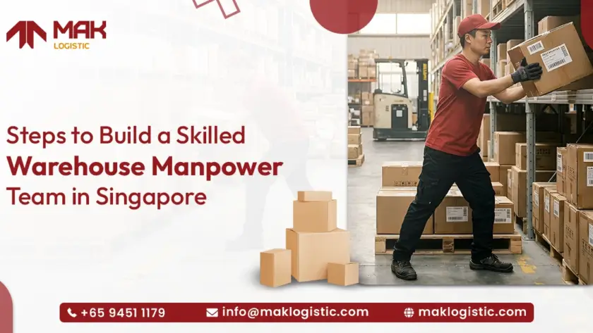 Skilled warehouse manpower team in Singapore