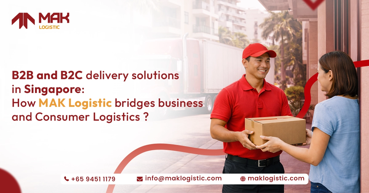 b2p and b2c delivery solution in Singapore