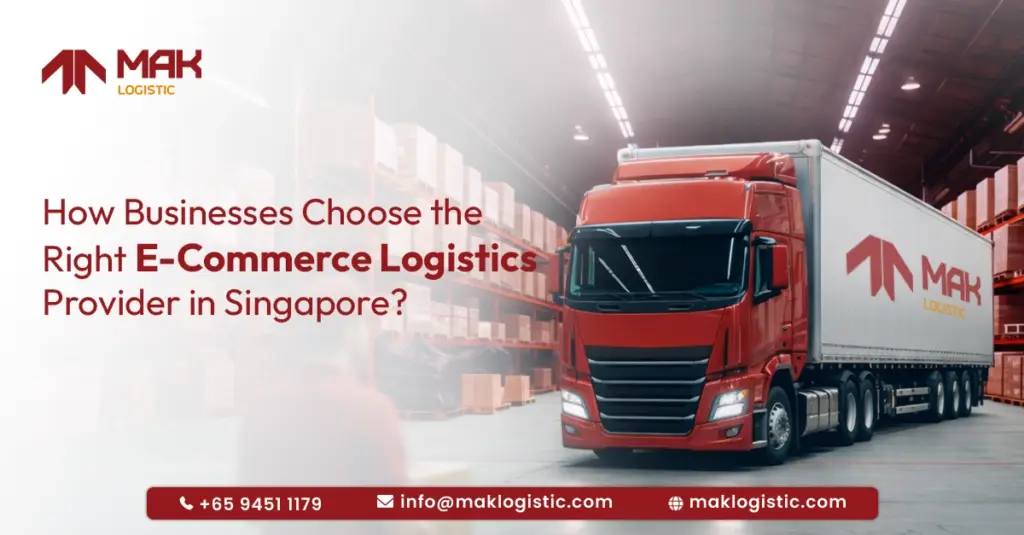 How Businesses Choose the Right E-Commerce Logistics Provider in Singapore ?