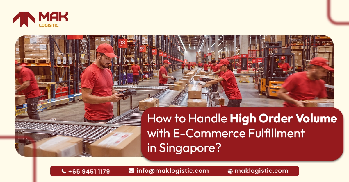 high order volume with Ecommerce fulfillment Singapore