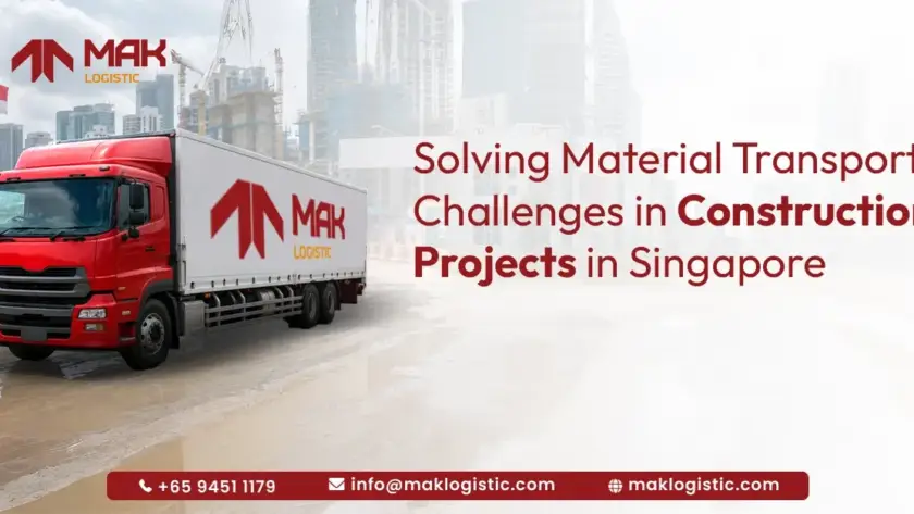 material transport company in Singapore