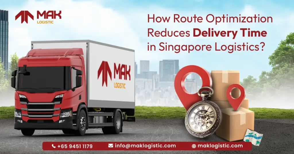How Route Optimization Reduces Delivery Time in Singapore Logistics ?