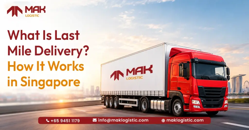 What Is Last Mile Delivery? How It Works in Singapore ?