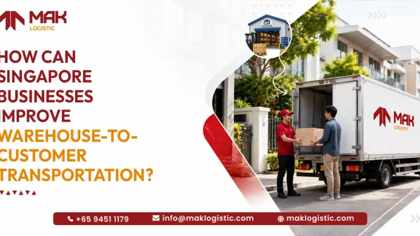 warehouse to customer transportation in Singapore