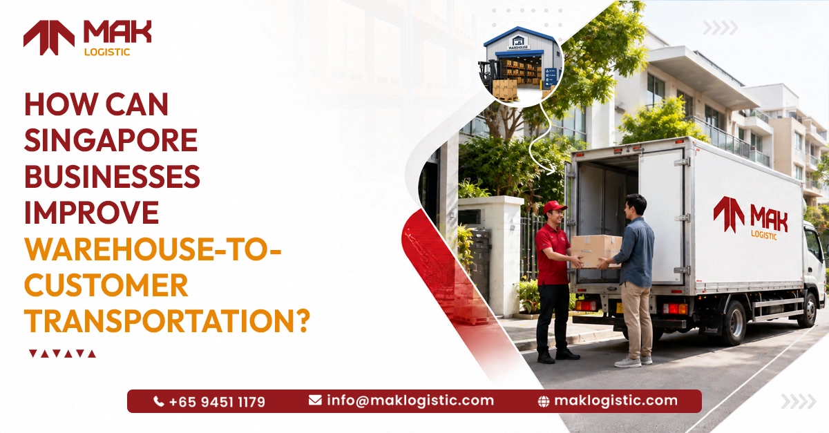 warehouse to customer transportation in Singapore