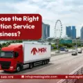 How to Choose the Right Transportation Service for Your Business?  